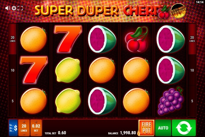 Игровой автомат «Super Duper Cherry» в казино Чемпион