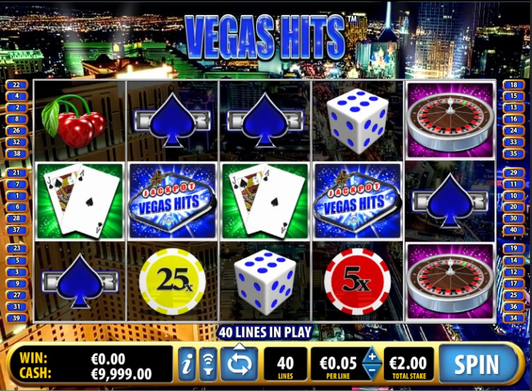 Игровой автомат «Vegas Hits» казино Колумбус
