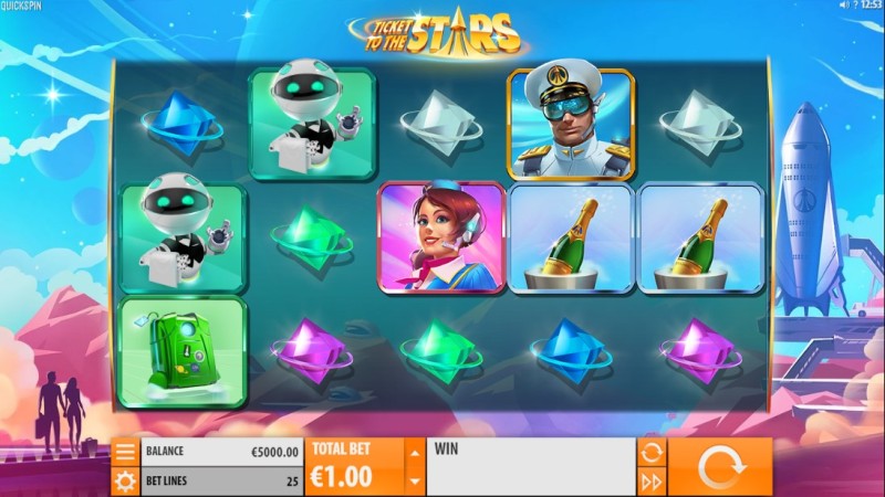 Игровые онлайн автоматы «Ticket to the Stars» — играйте бесплатно в казино GMSlots