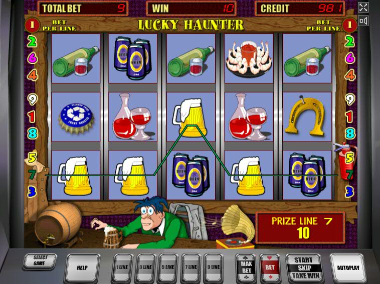 Слоты «Lucky Haunter» в азартном клубе Вулкан Россия